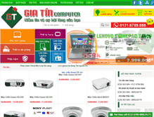 Tablet Screenshot of giatin.com.vn